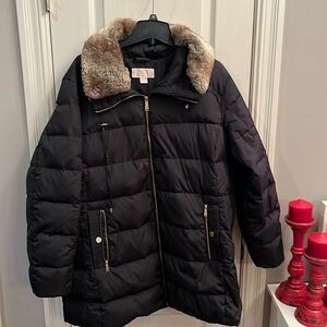 MICHAEL Michael Kors Black coat. Size 2X